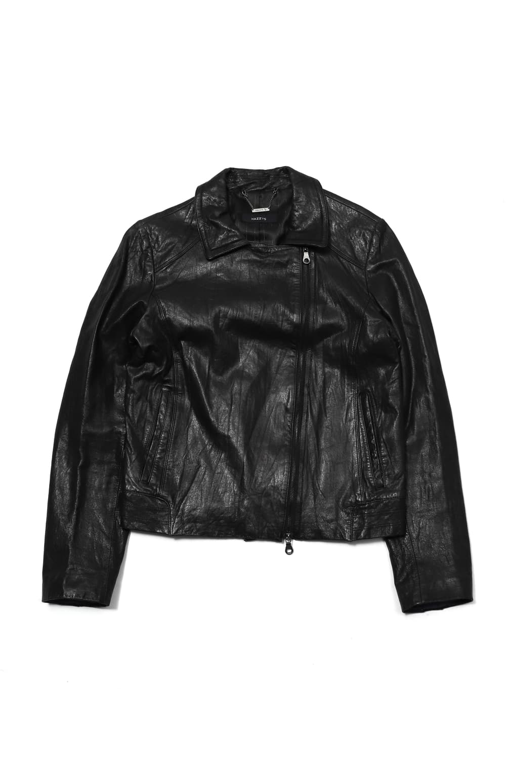 HAZZYS 양가죽 라이더 재킷 women 85 상품이미지1