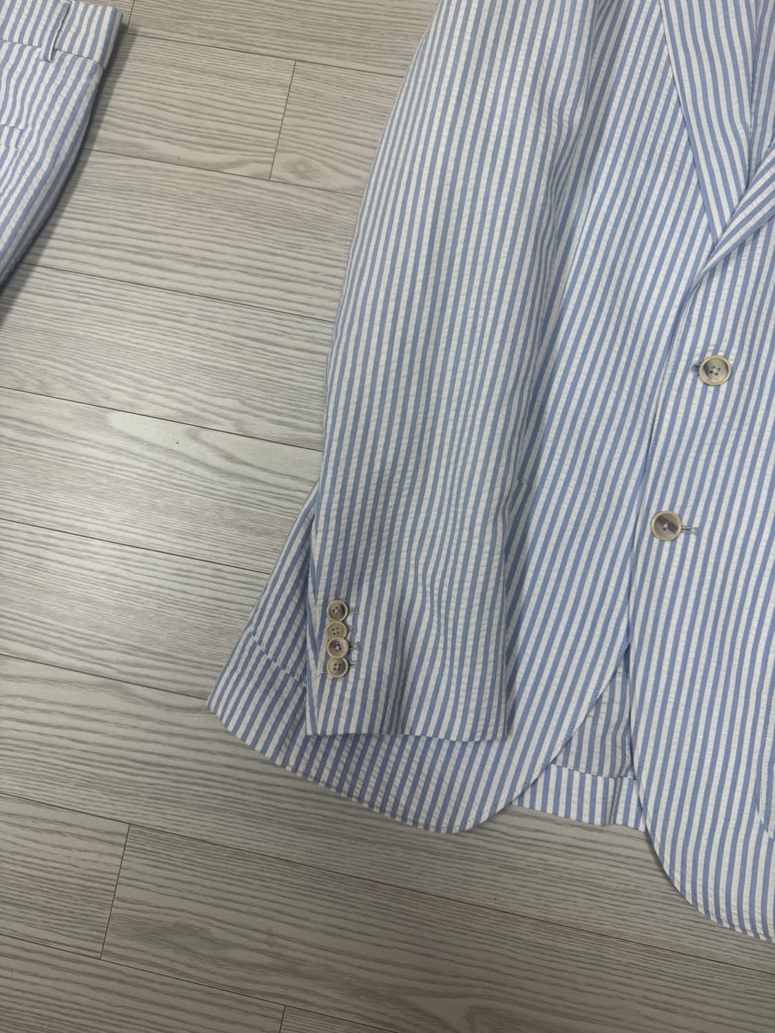 반츠 시어서커 수트 셋업 상품이미지2