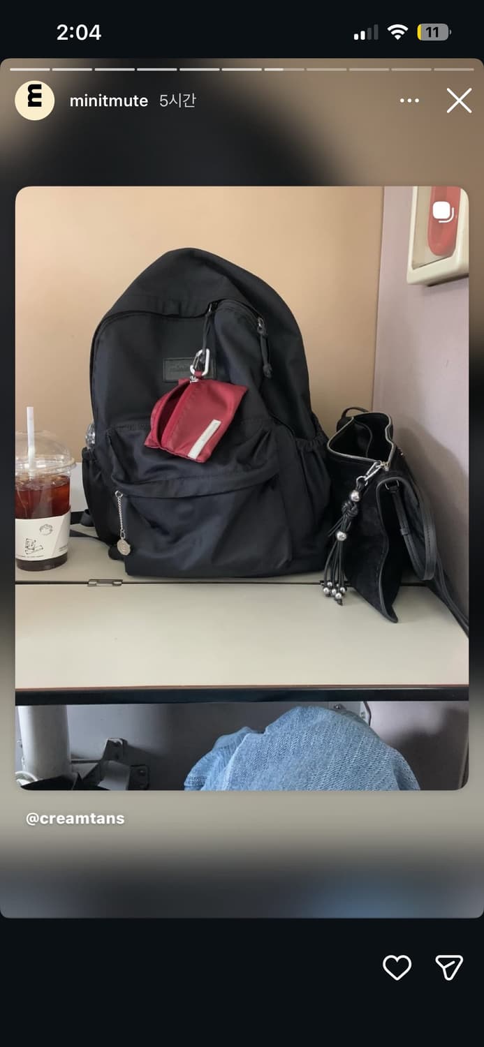 미닛뮤트 클로 백팩 상품이미지6