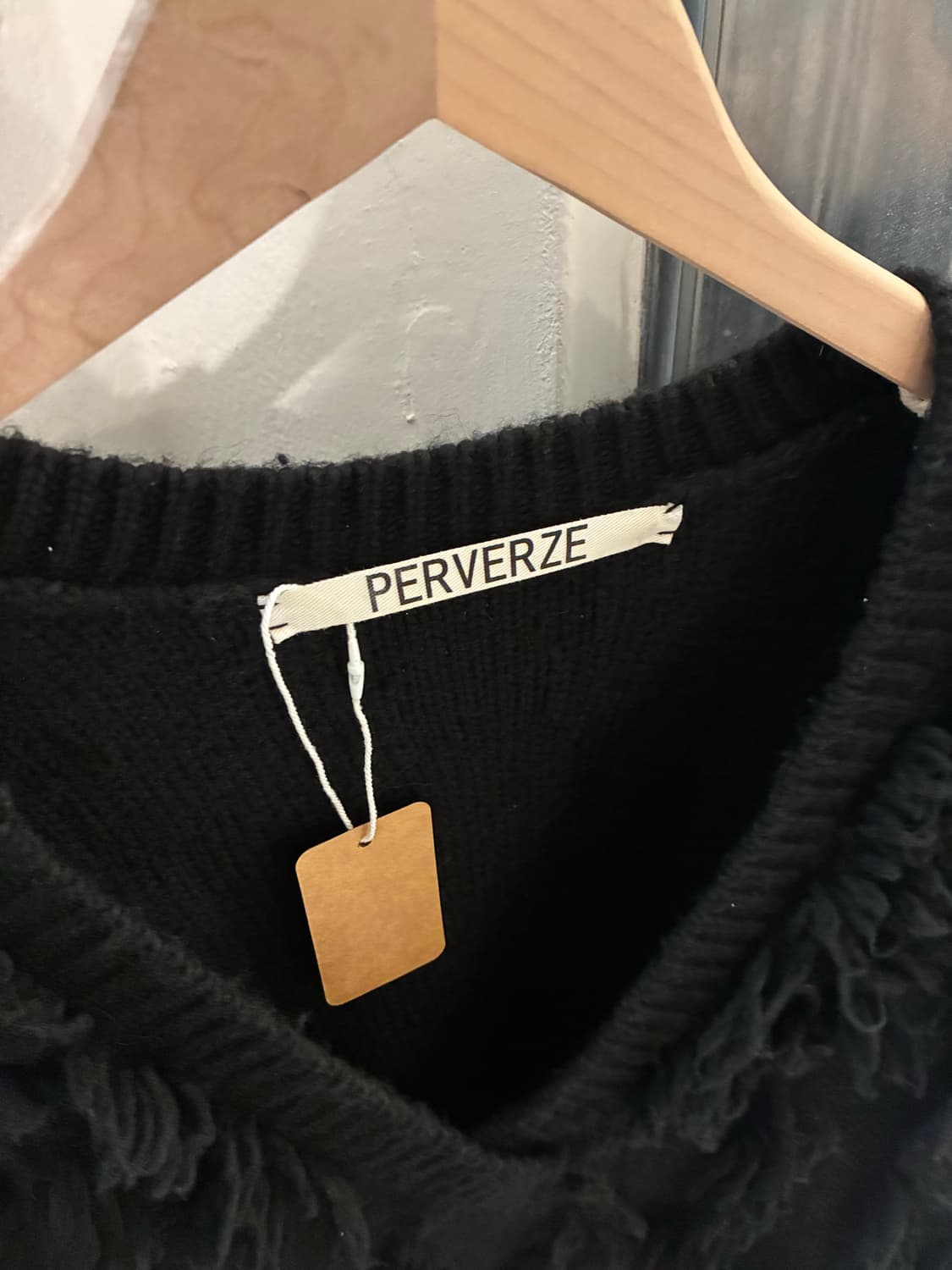 퍼버즈 프린지 니트 상품이미지5