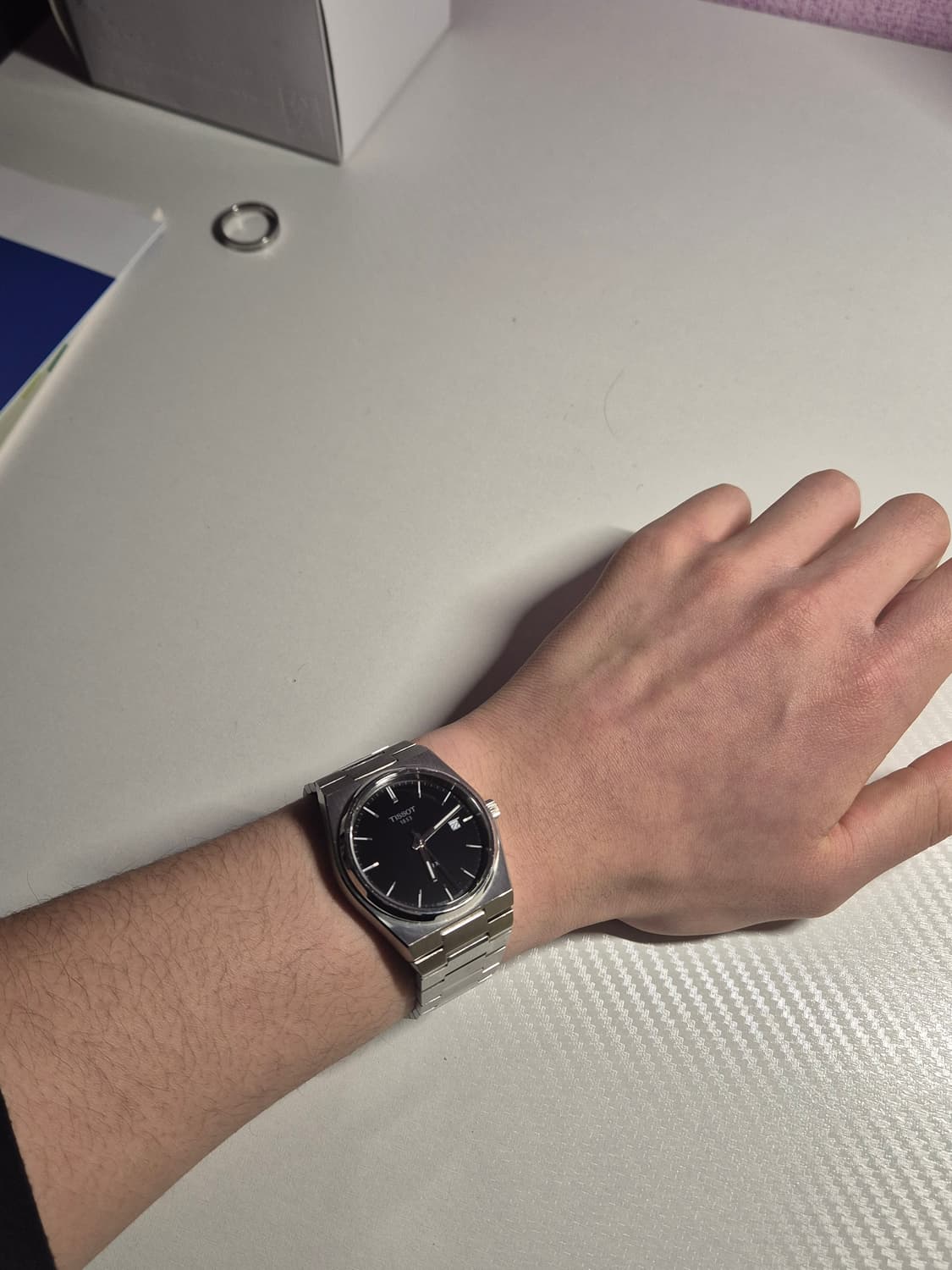 급처 티쏘 prx 쿼츠 40mm 블랙 시계 상품이미지6