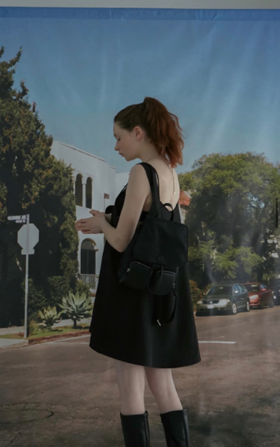 미닛뮤트 클로 백팩 검정 상품이미지1