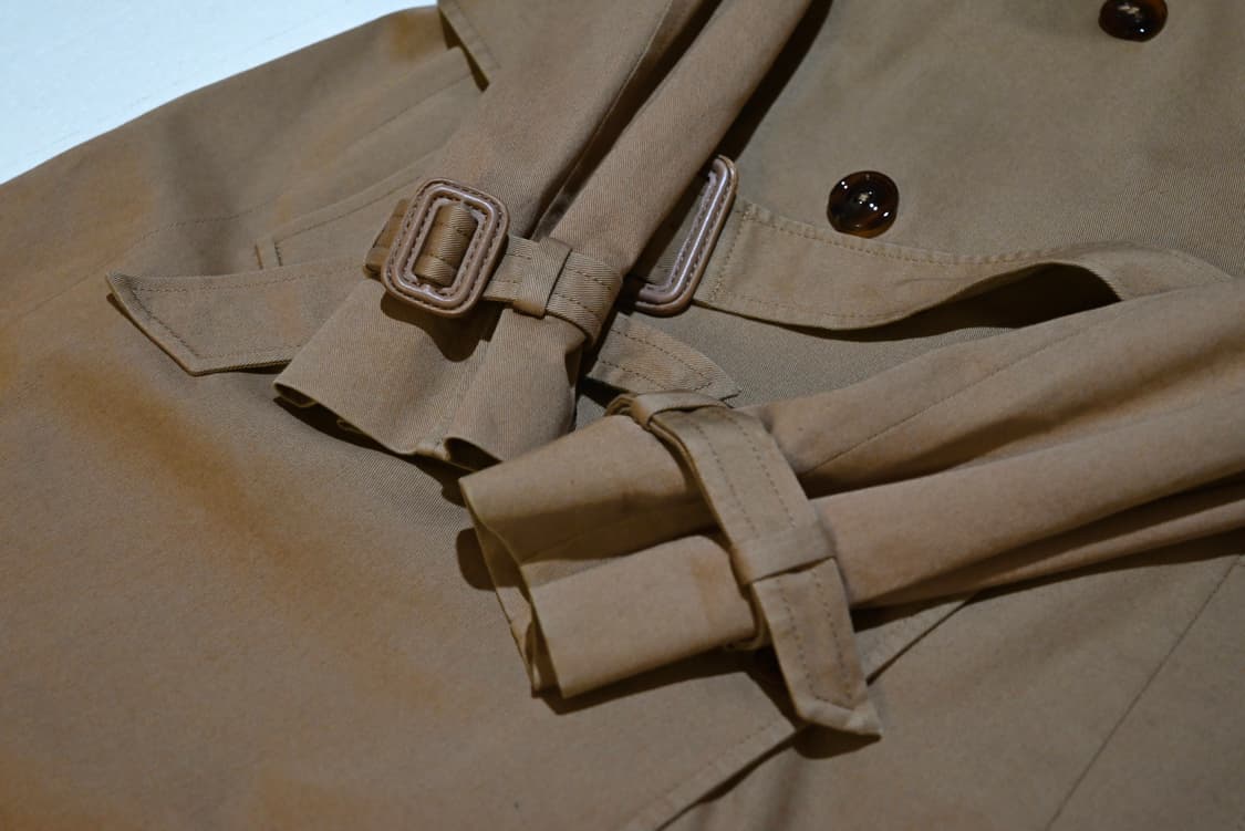 Margiela shipleater undercollar trench c 상품이미지5