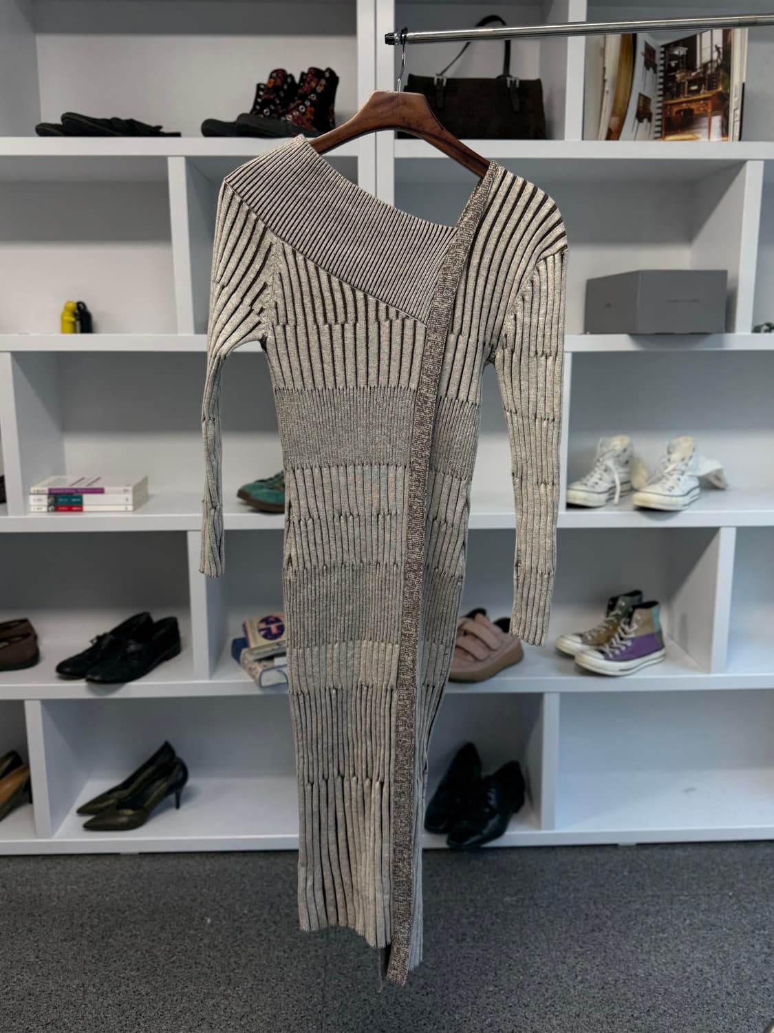 빈티지 비대칭 원피스 상품이미지8