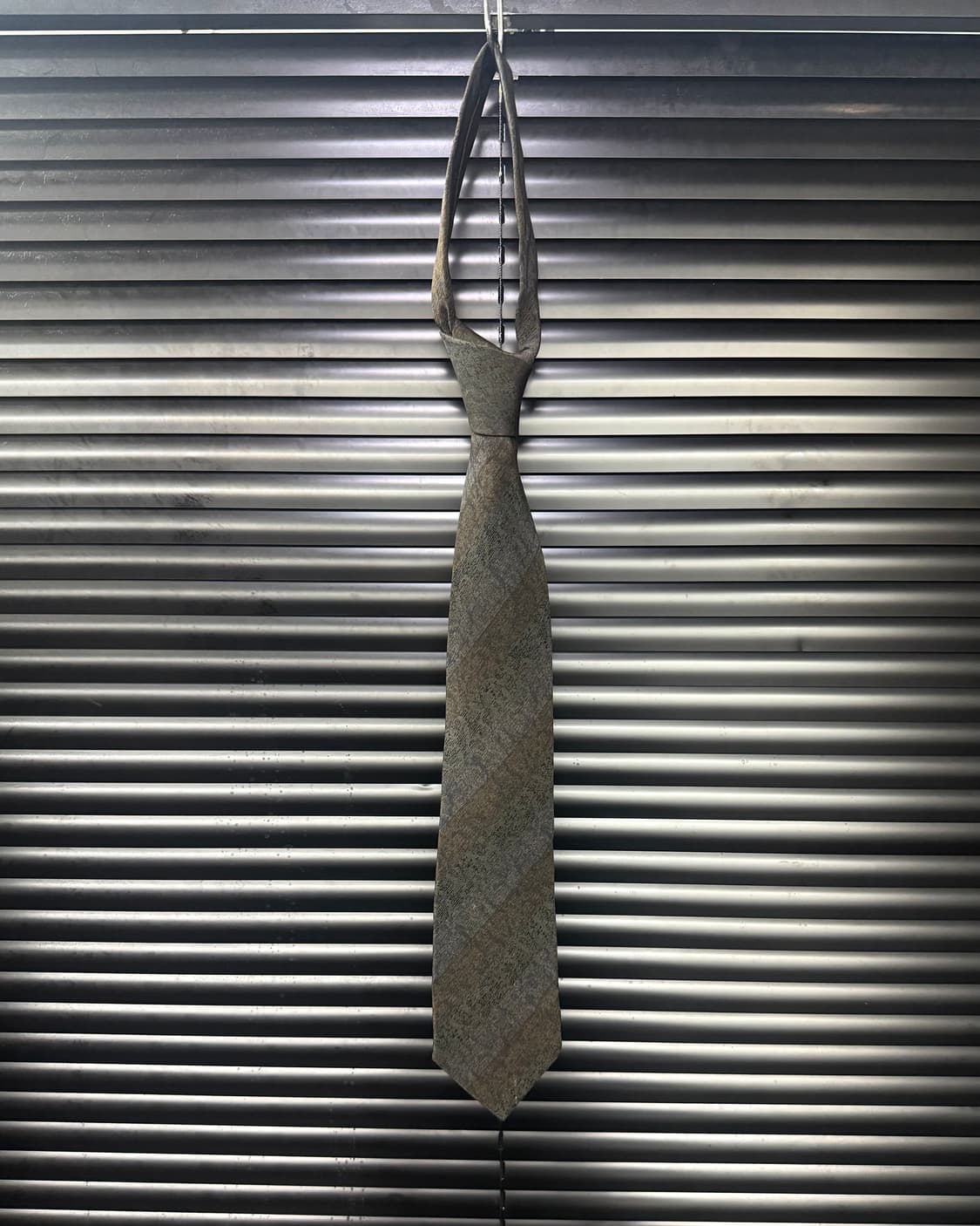 NINO CERRUTI 세루티 브라운 갈색 스트라이프 이태리 실크 넥타이 상품이미지3