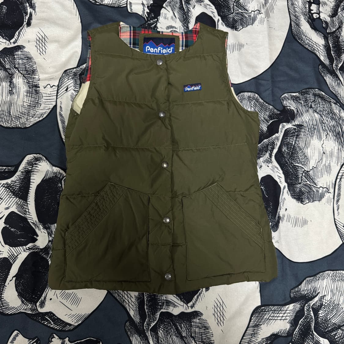 펜필드 덕다운 패딩조끼 여성 S사이즈 상품이미지6
