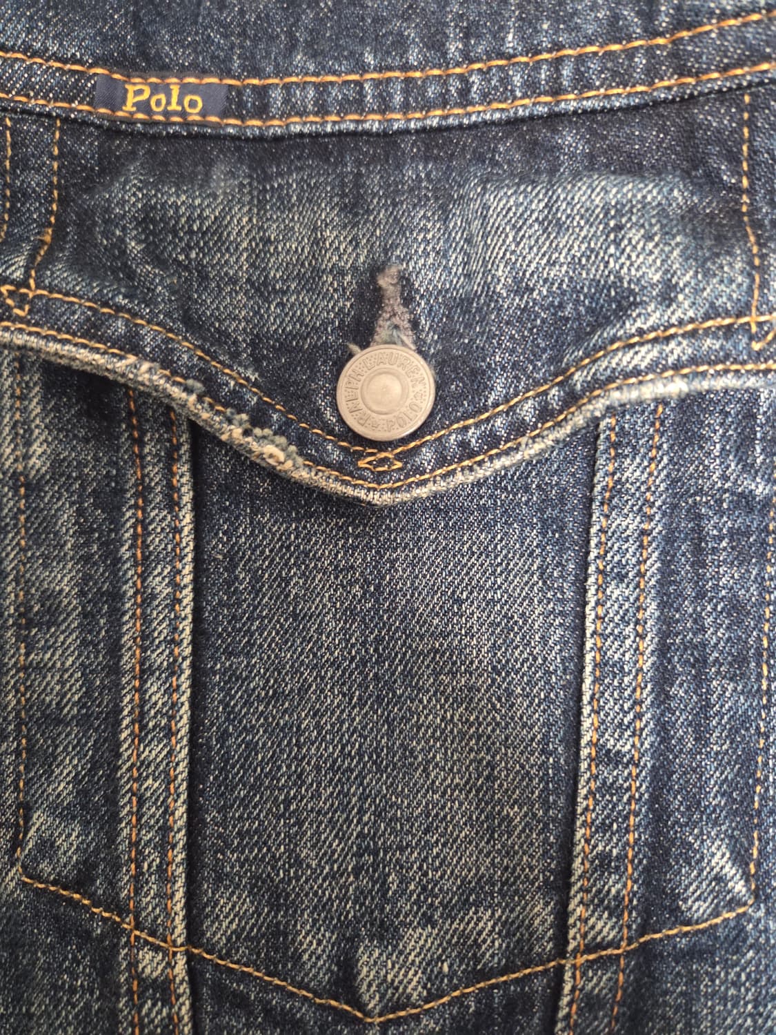 폴로 데님 트러커 자켓 XL 상품이미지2