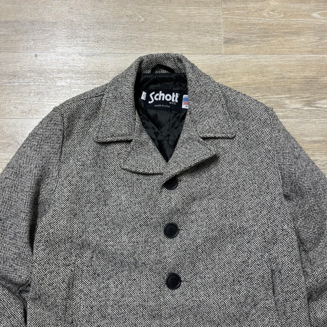 Schott USA Wool Single Pea Coat 상품이미지2