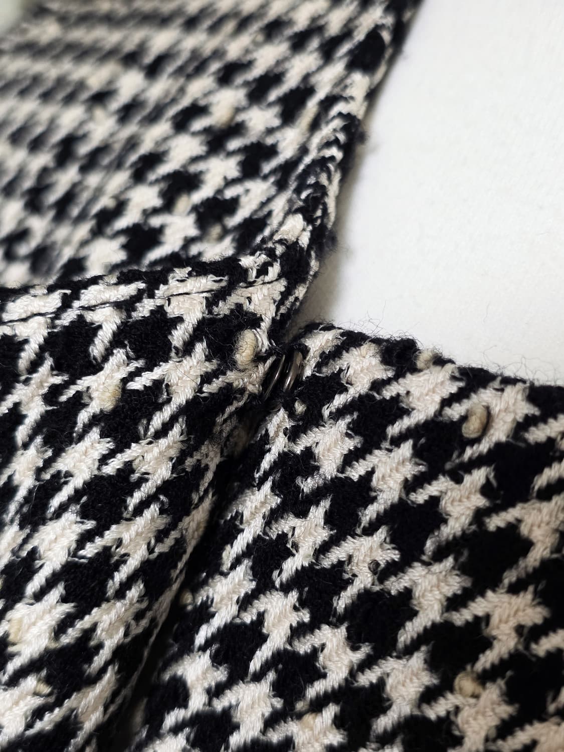 90년대 일본빈티지) 하운드 체크 울 여성정장 자켓🖤 상품이미지6