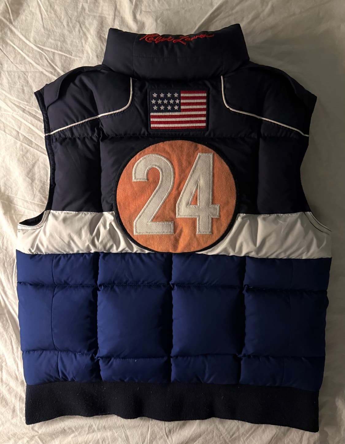 폴로 빅포니 레이싱 조끼 패딩 상품이미지2