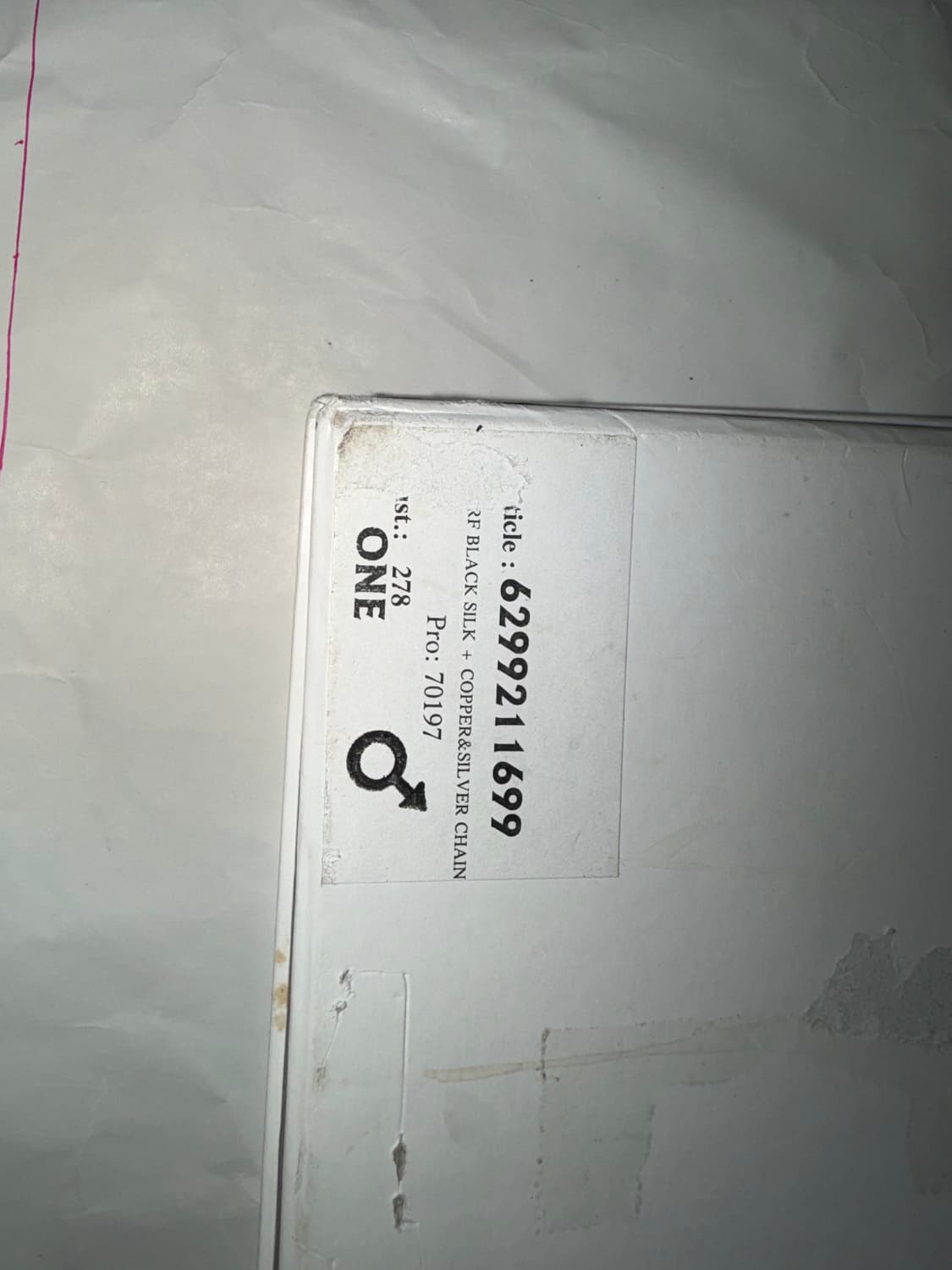 앤드뮐미스터 06aw 쇼피스 골드체인 스카프 상품이미지7