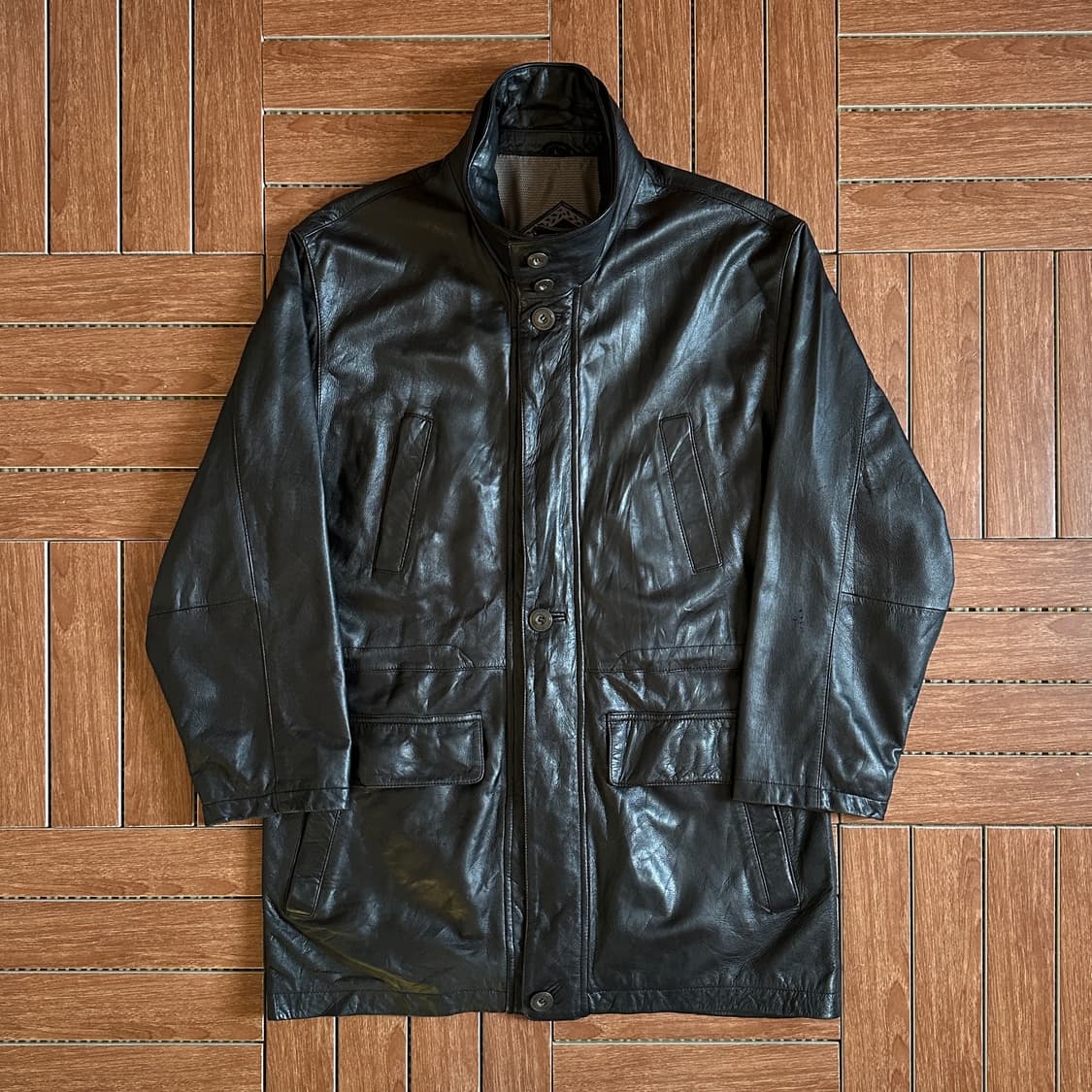 Vallemosso deer-skin leather coat 상품이미지1