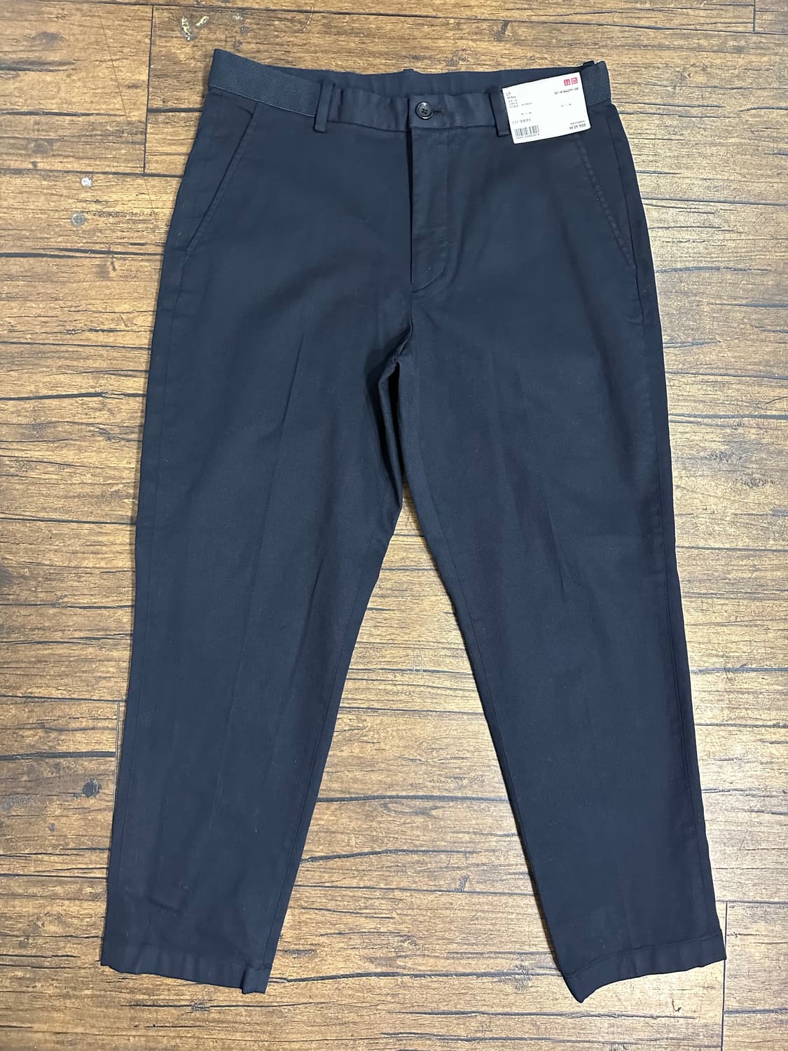 유니클로 EZY 앵클팬츠 네이비 M 31사이즈 새제품 상품이미지1