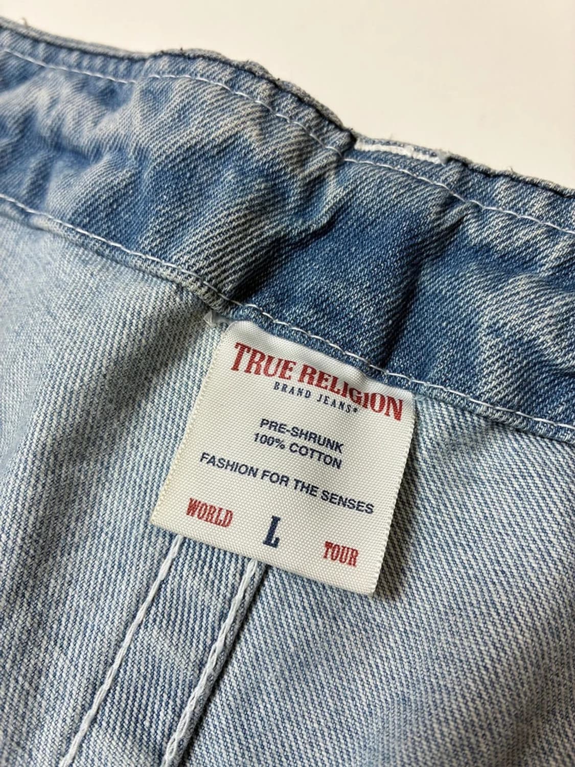 트루릴리젼 23ss 로우싯 와이드 데님 팬츠 PN8232 상품이미지8