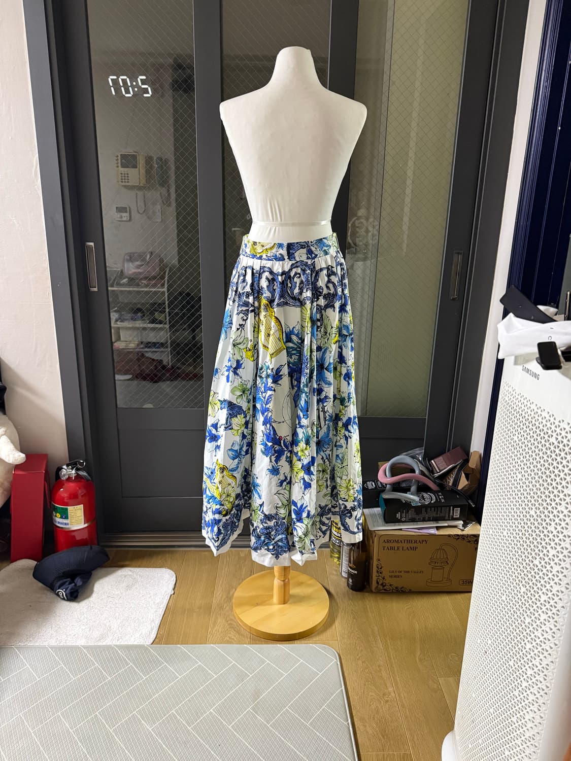 미샤 Michaa 플라워 프린트 롱 스커트 상품이미지2