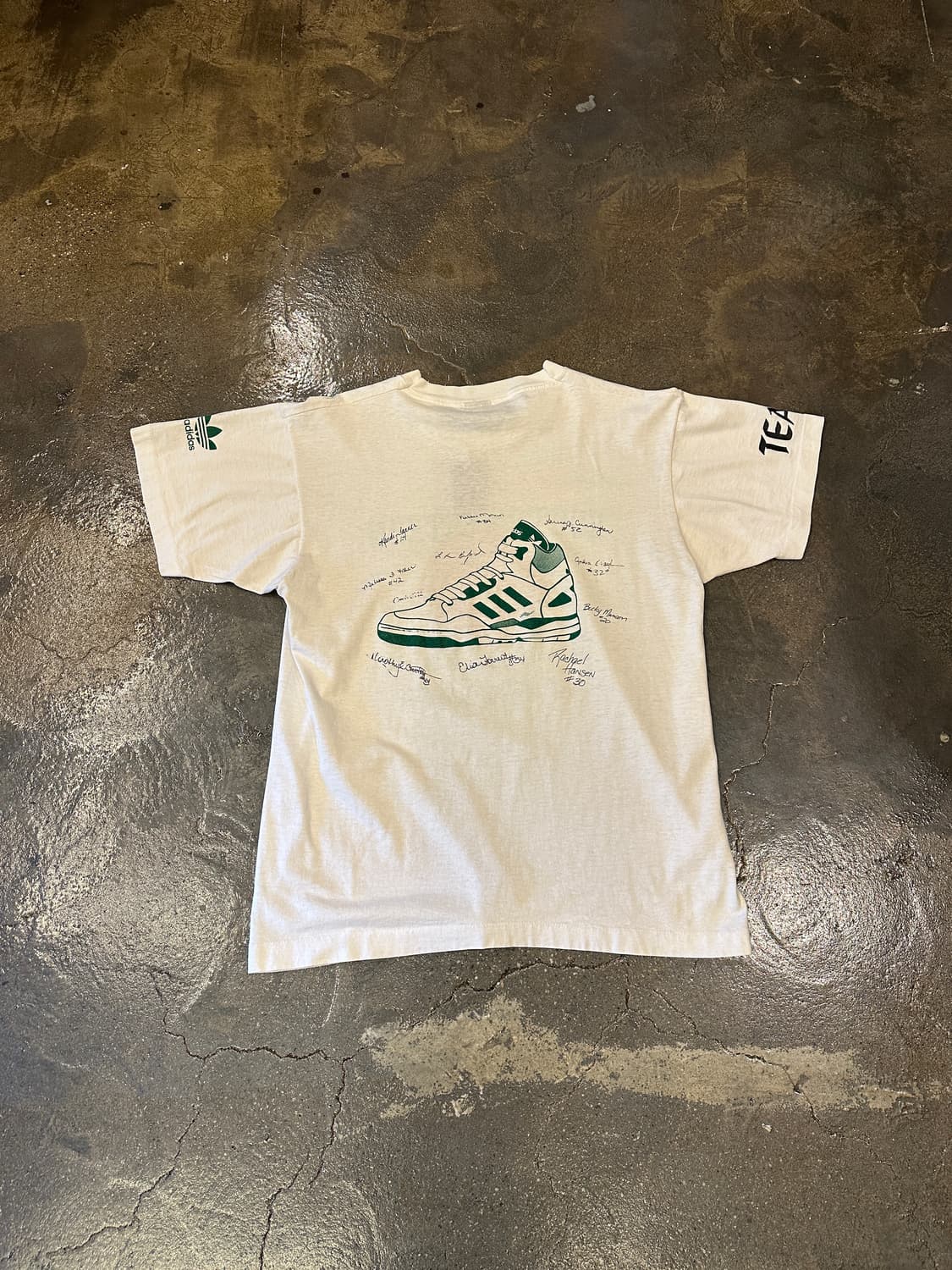 90s Screen stars USA 베스킷볼 그래픽 반팔티 L 상품이미지2