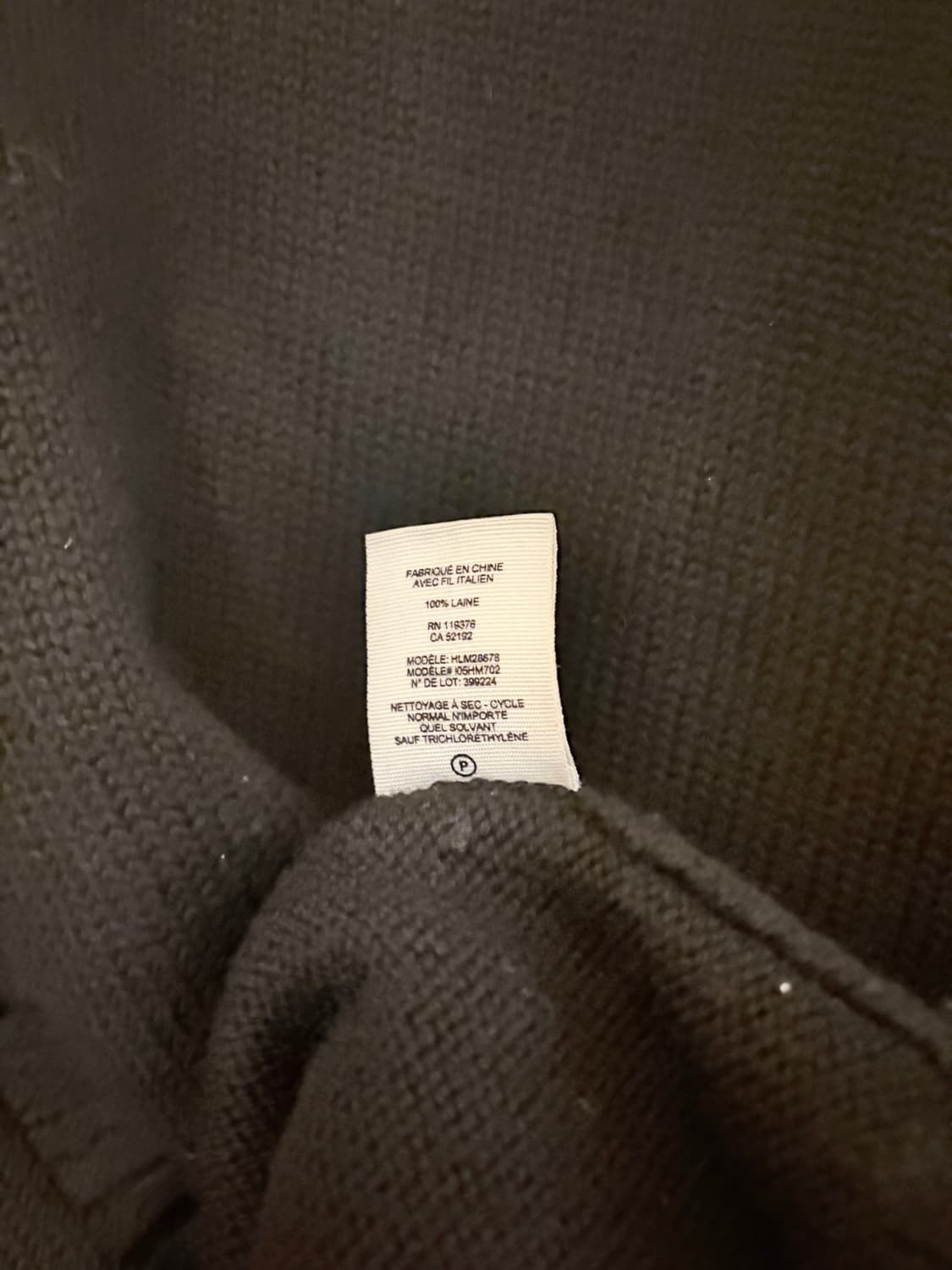 헬무트랭 디스트레스 울 니트 상품이미지4