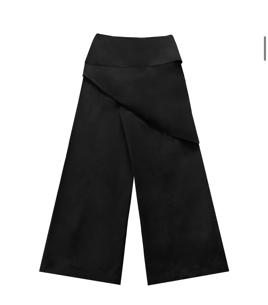 트리밍버드) Belted Layered Wrap Pants BK 2 상품이미지4
