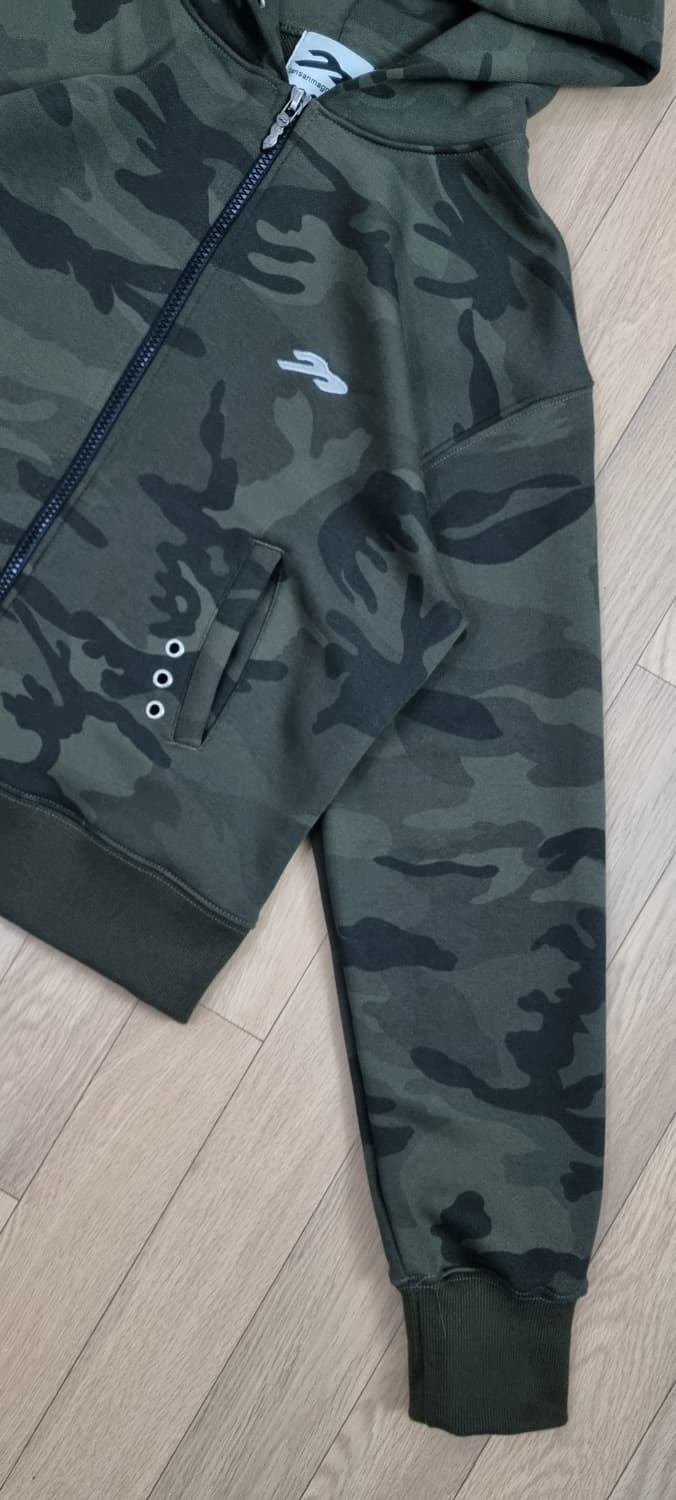 탄산마그네슘 카모 후드 집업 Free _ 여성 상품이미지5