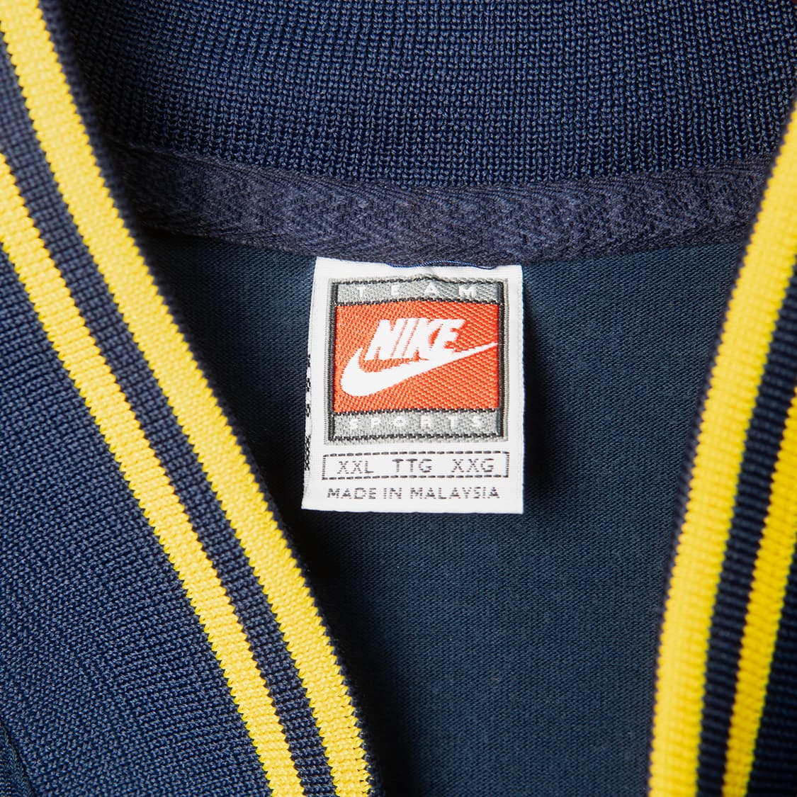 [XXL] 90s 나이키 미시간 유니버싵티 울버린스 풋볼팀 웜업져지  상품이미지6