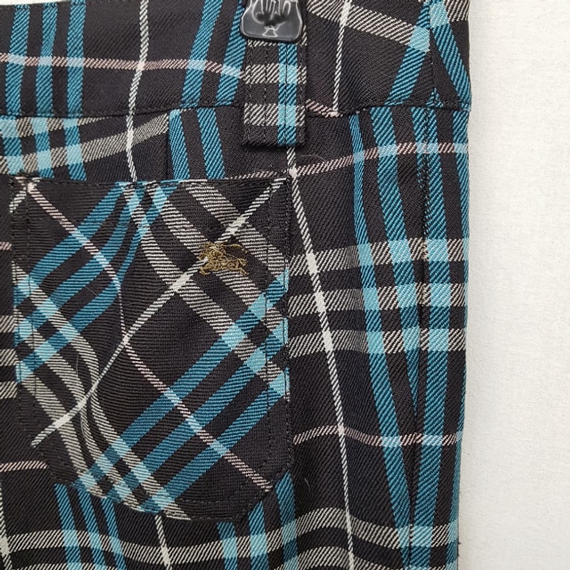 Burberry 버버리 블루라벨 모 100% 체크 팬츠 상품이미지4