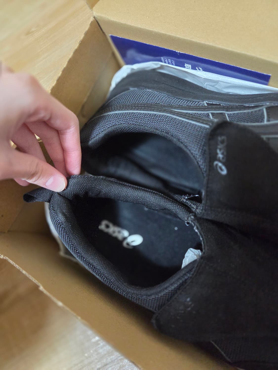 아식스 라이프워커 블랙 상품이미지5