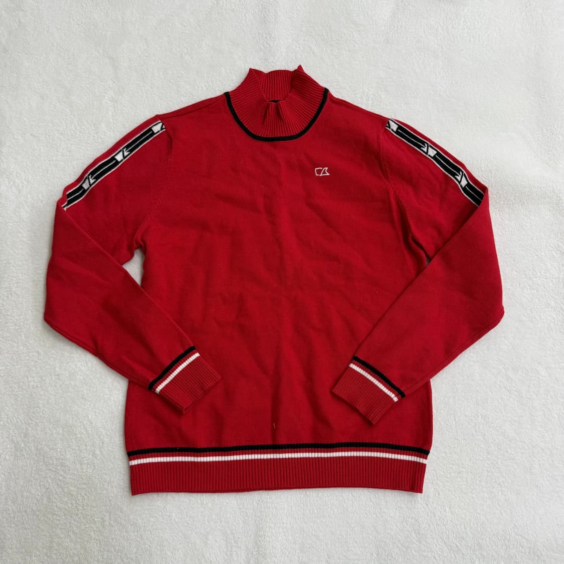 100 커터앤벅 여성 골프 반폴라 니트 0311T 상품이미지1