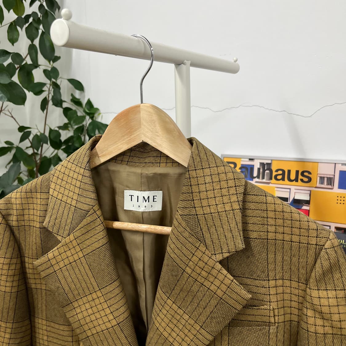 타임 우먼 체크 자켓 82 상품이미지2
