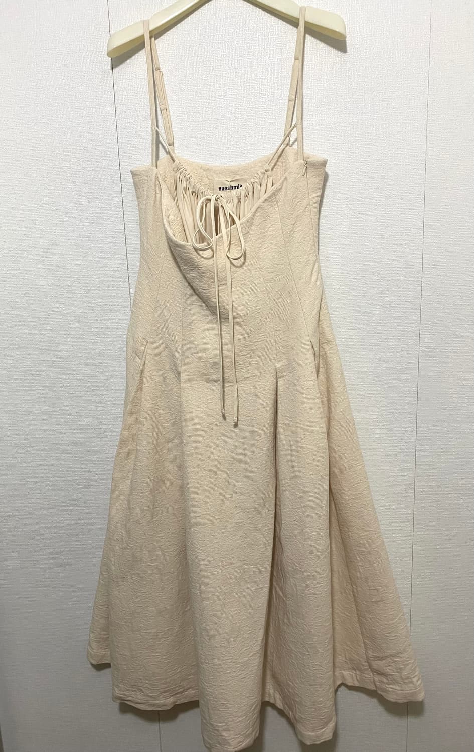 누아믹 원피스 [티파니 착용] Levé Dress Ivory 상품이미지6