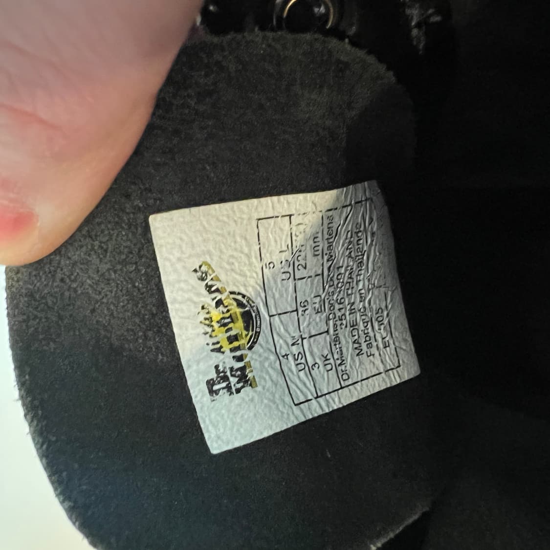 닥터마틴 1460 하네스 블랙 부츠 상품이미지6