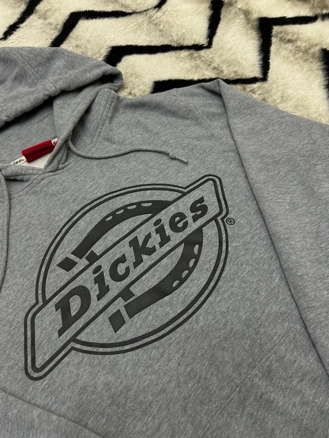 [L]디키즈 오버핏 후드/그레이 상품이미지1