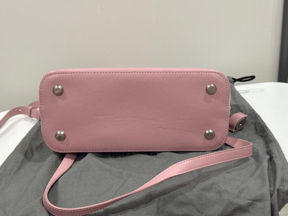 발렌시아가 빌탑 핸들 토트백 핑크 상품이미지6