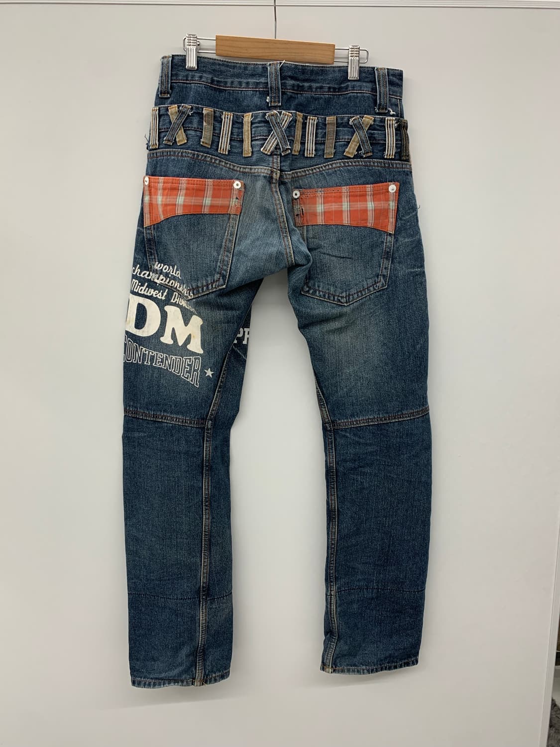 Dominant 체크 디테일 데님 상품이미지6