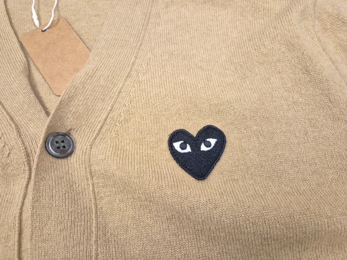 꼼데가르송 하트와펜 가디건 상품이미지3