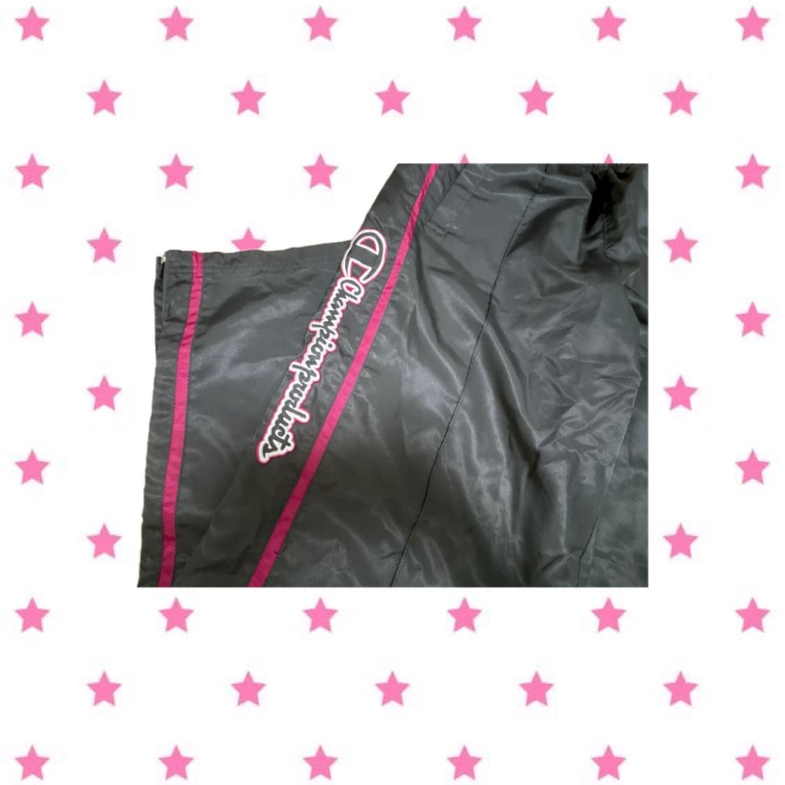 챔피온 핑크&진회색 츄리닝바지 츄바 상품이미지3