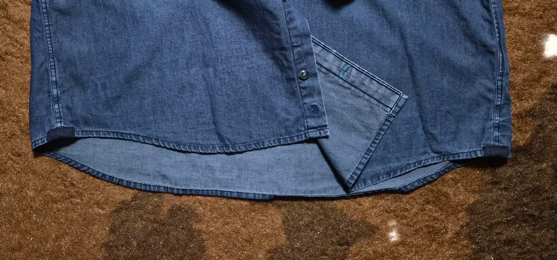 Tommy Hilfiger 남성용 블루진 셔츠(XL) 상품이미지6