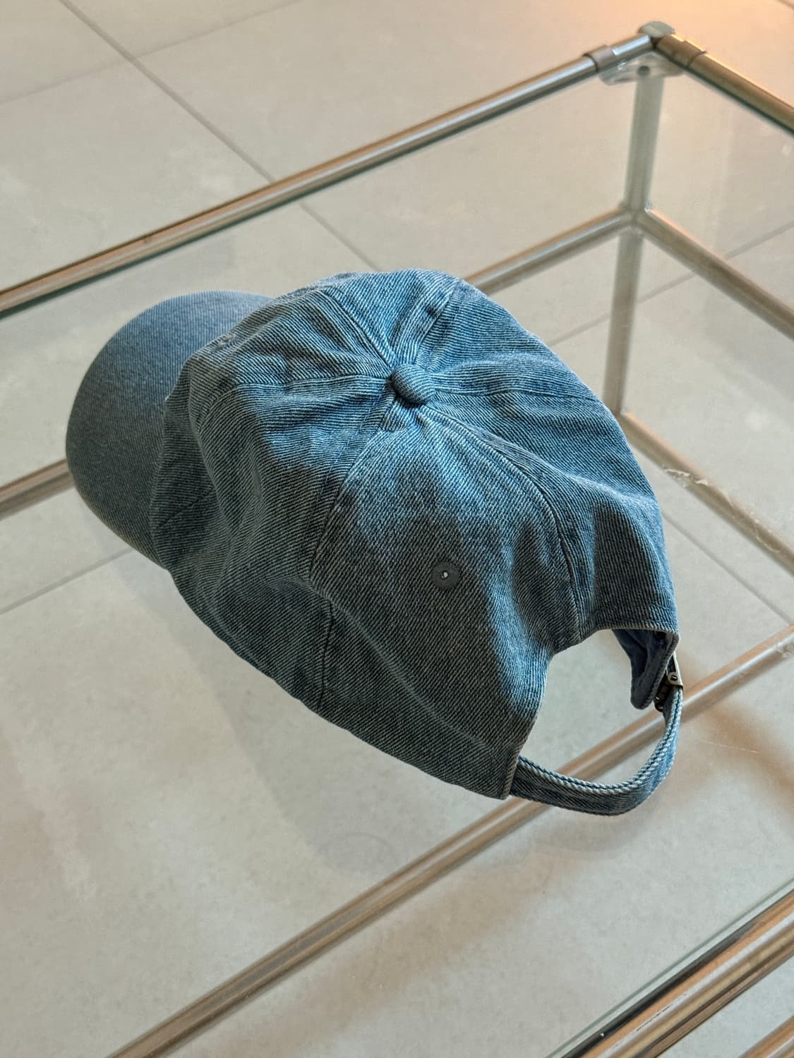 (Calvin Klein) 캘빈 클라인 데님 볼캡 상품이미지2