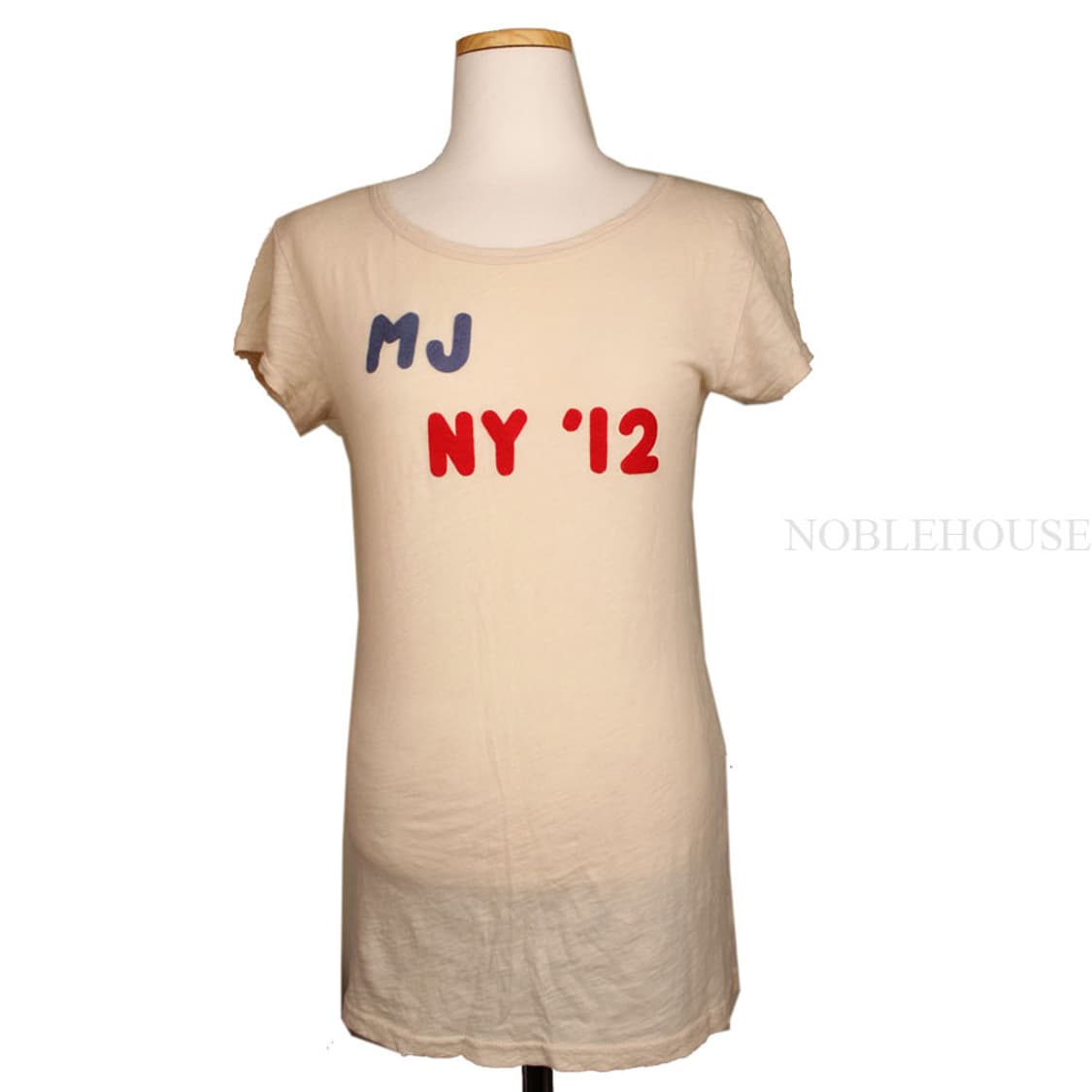 마크바이마크 아이보리 아플리케 티셔츠(XS) 상품이미지1