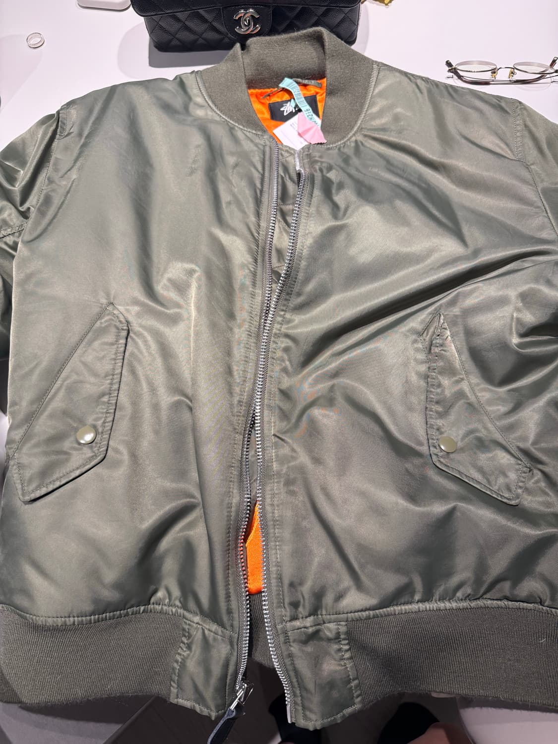 스투시 꼼데가르송 ma-1 마원 M사이즈 상품이미지1