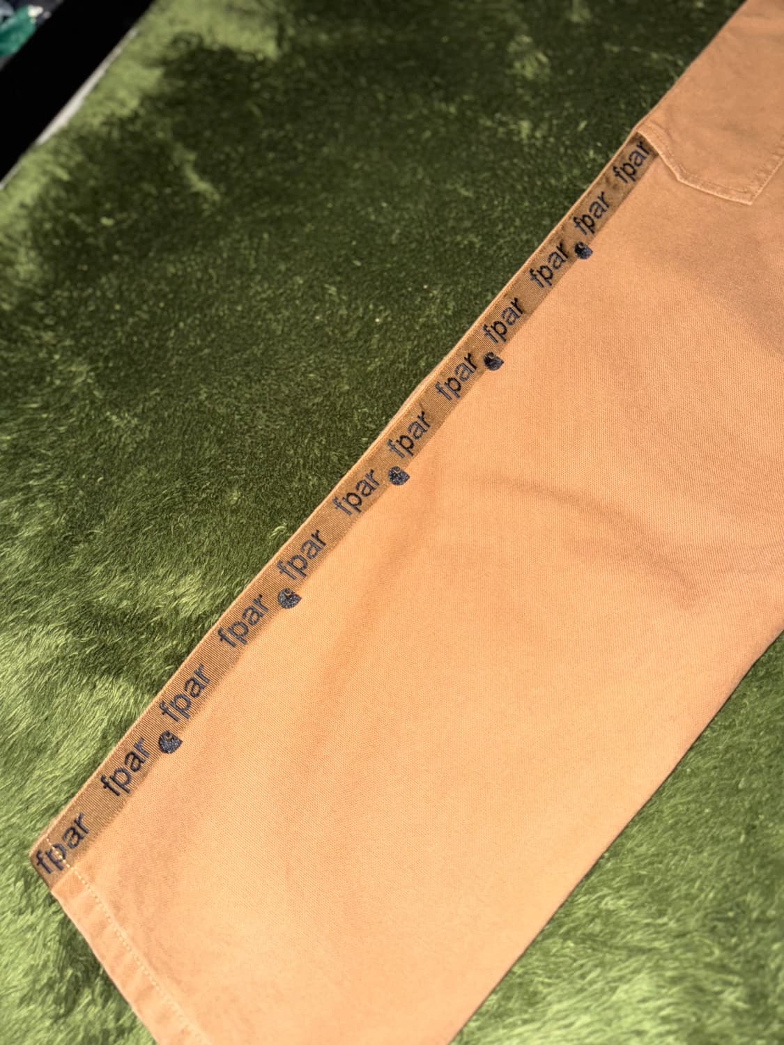 [S] 칼하트 WIP X FPAR 콜라보 싱글니 카펜터 팬츠 탄 상품이미지5