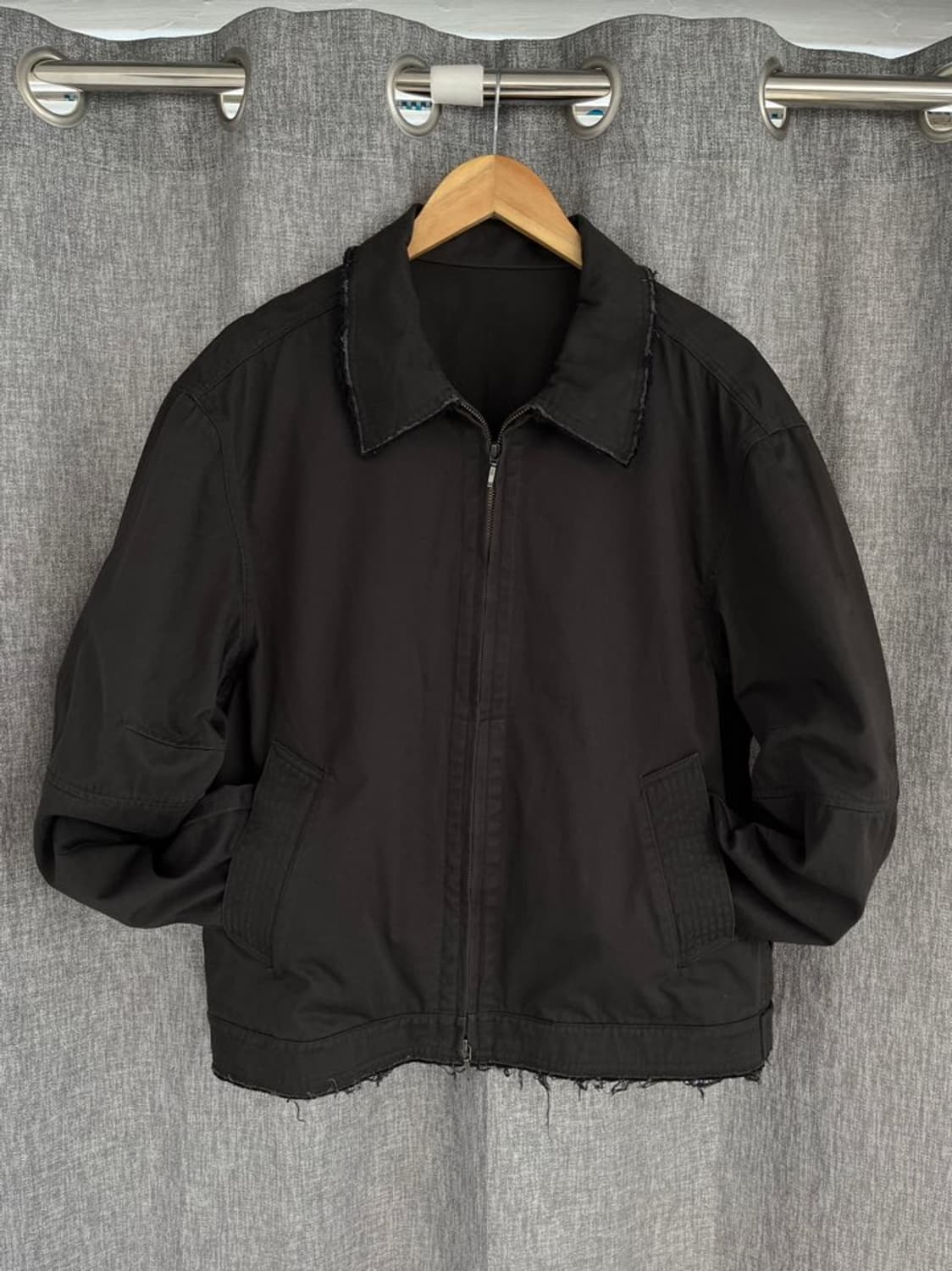 쿠어 트위스트 루프 로우컷 자켓/#3389 상품이미지1