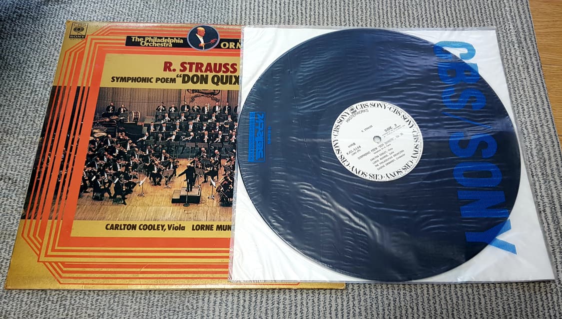R.STRAUSS 슈트라우스의 DON QUIXOTE 돈키호테 LP 상품이미지1