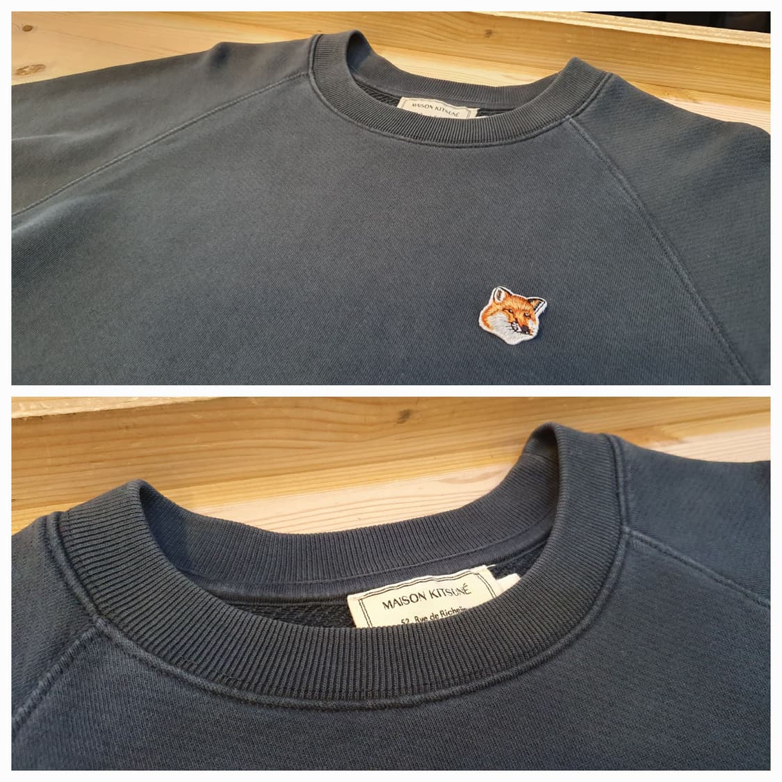 66/77.메종키츠네 헤드폭스 맨투맨 상품이미지4