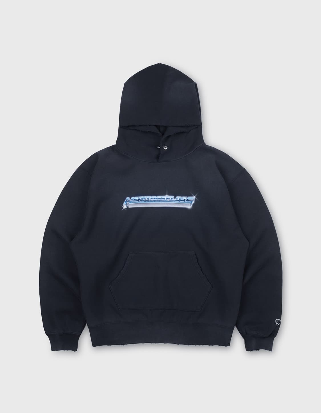 헤리티지 플로스 vintage 321 크롬 로고 후디 / 네이비 상품이미지1