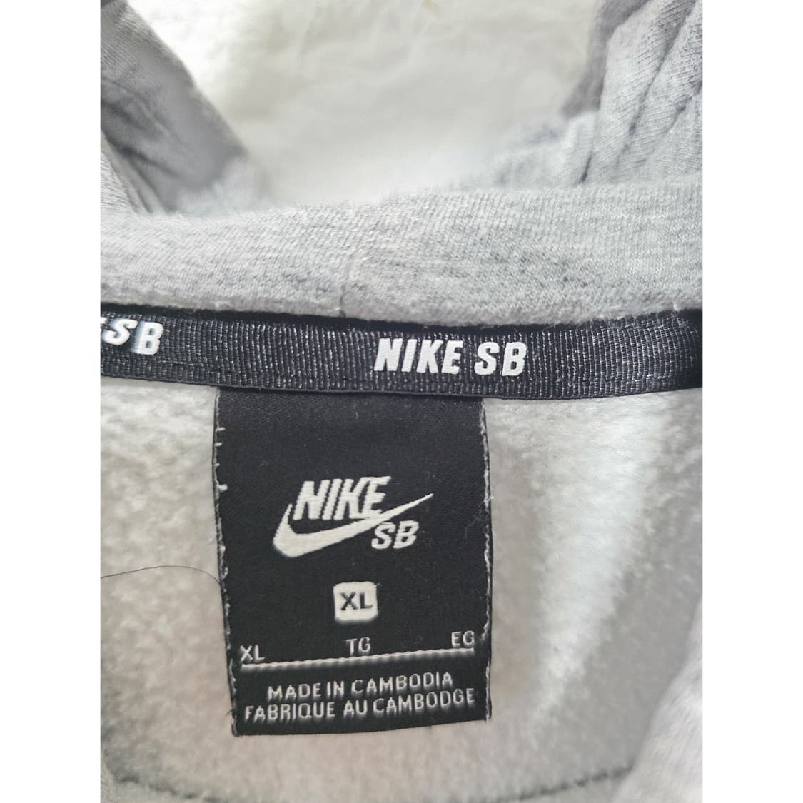 택포_ 나이키 SB 회색 후드티 XL 상품이미지2