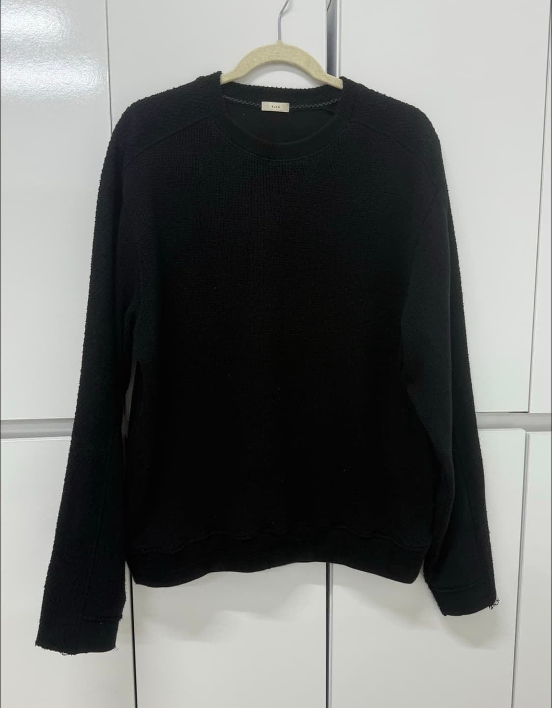 3) xlim ep4 엑슬림 니트 블랙 사용 상품이미지1