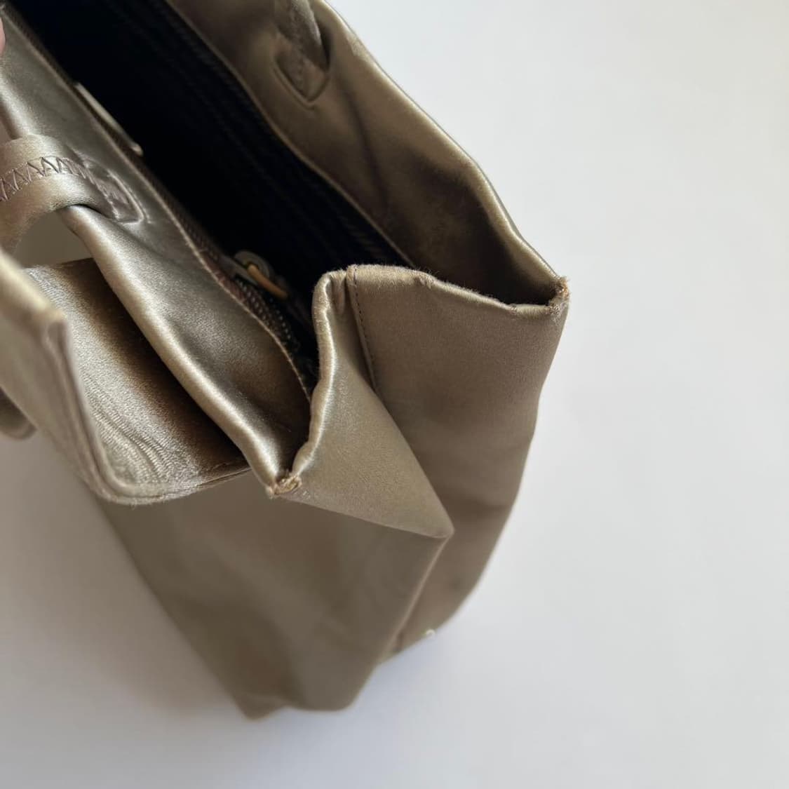 프라다 아카이브 새틴 토트백 y2k 상품이미지6