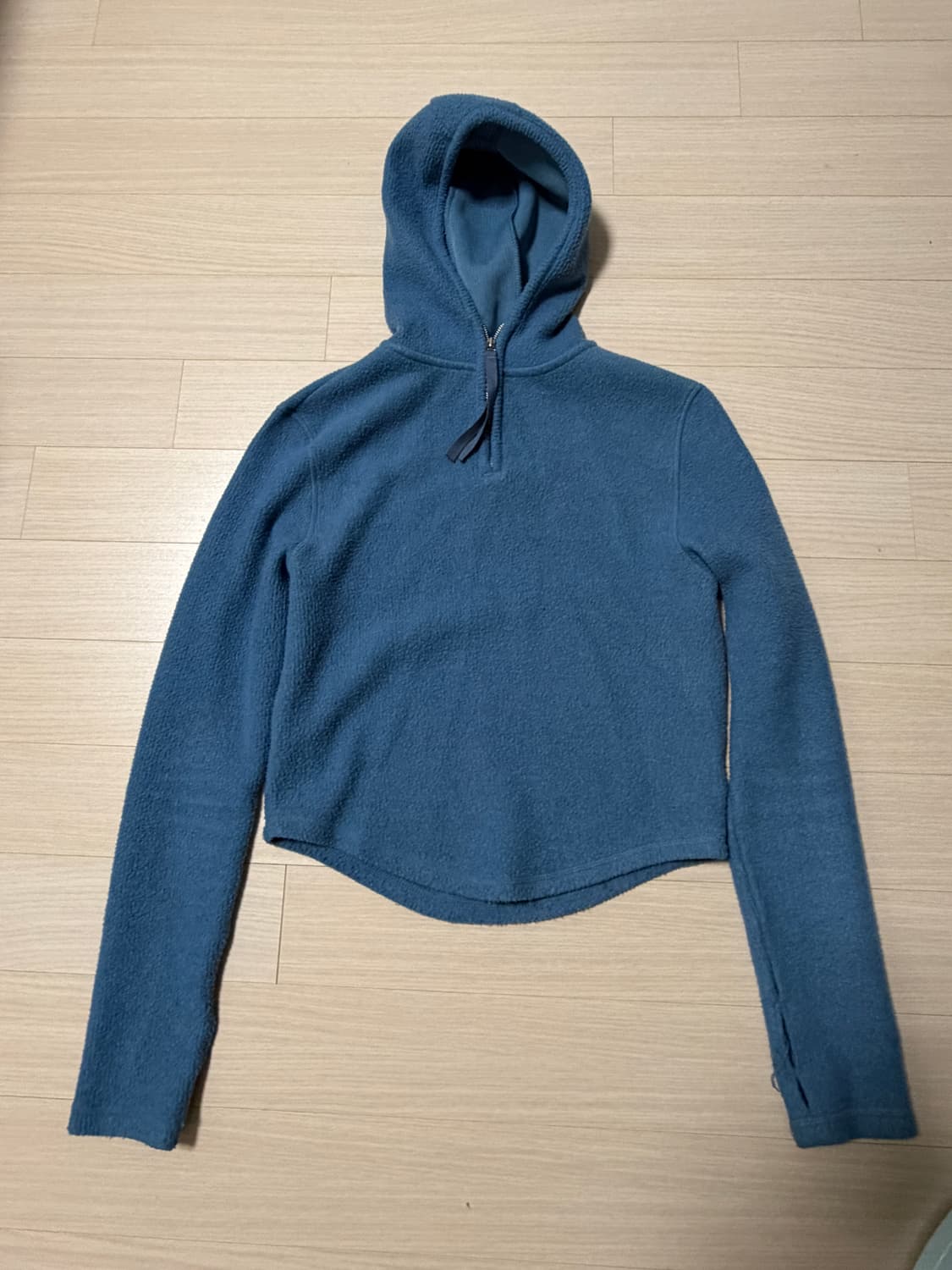 파르티멘토 우먼 HOODIE TOP_PASTEL BLUE 상품이미지2