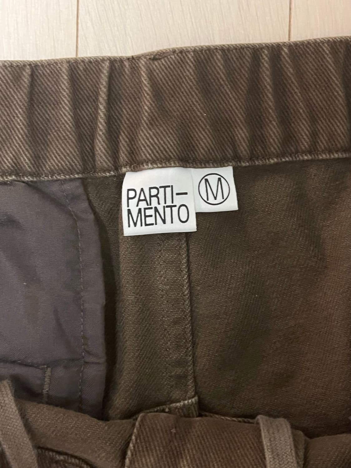 파르티멘토 빈티지 워시드 카고 팬츠 M  상품이미지2