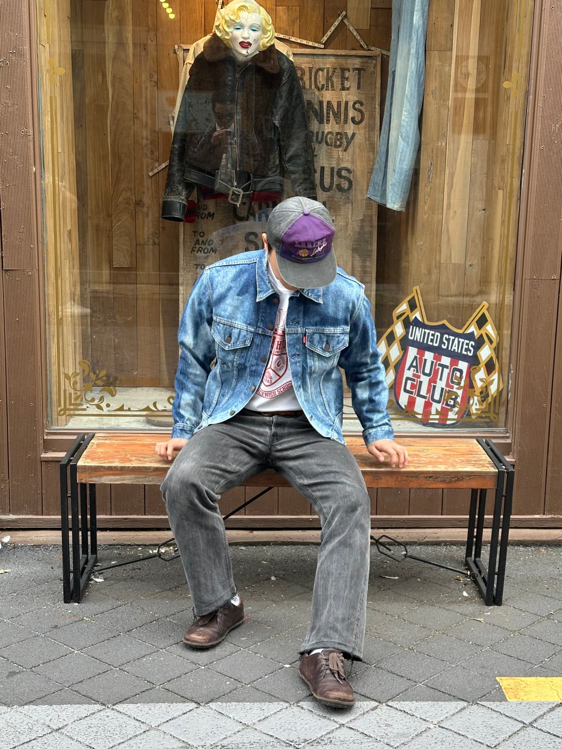 90s USA 빈티지 리바이스 3rd 3세대 데님 트러커 자켓 상품이미지1